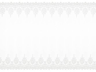 Koronka dekoracyjna - Złamana biel - 0,45 x 9 m